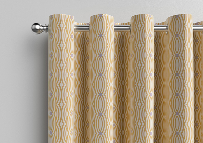 Opulent Scallop, Toffee - Made To Measure Curtains - Image 12